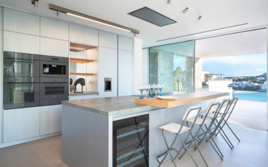 Top-class new-build villa with spa area, fitness room and home cinema