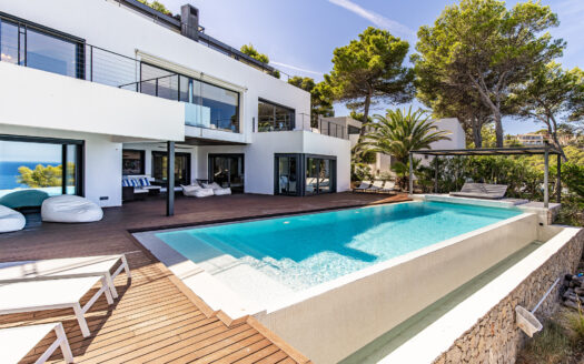 Villa for rent in first sea line in Port Andratx